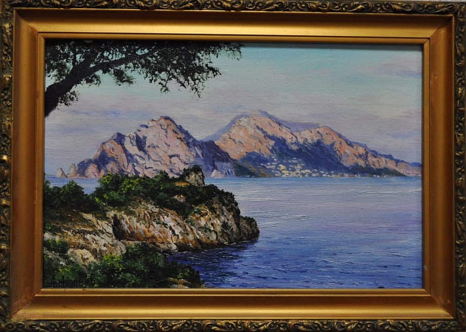 pejz_landscape_oil painting_Italian landscape